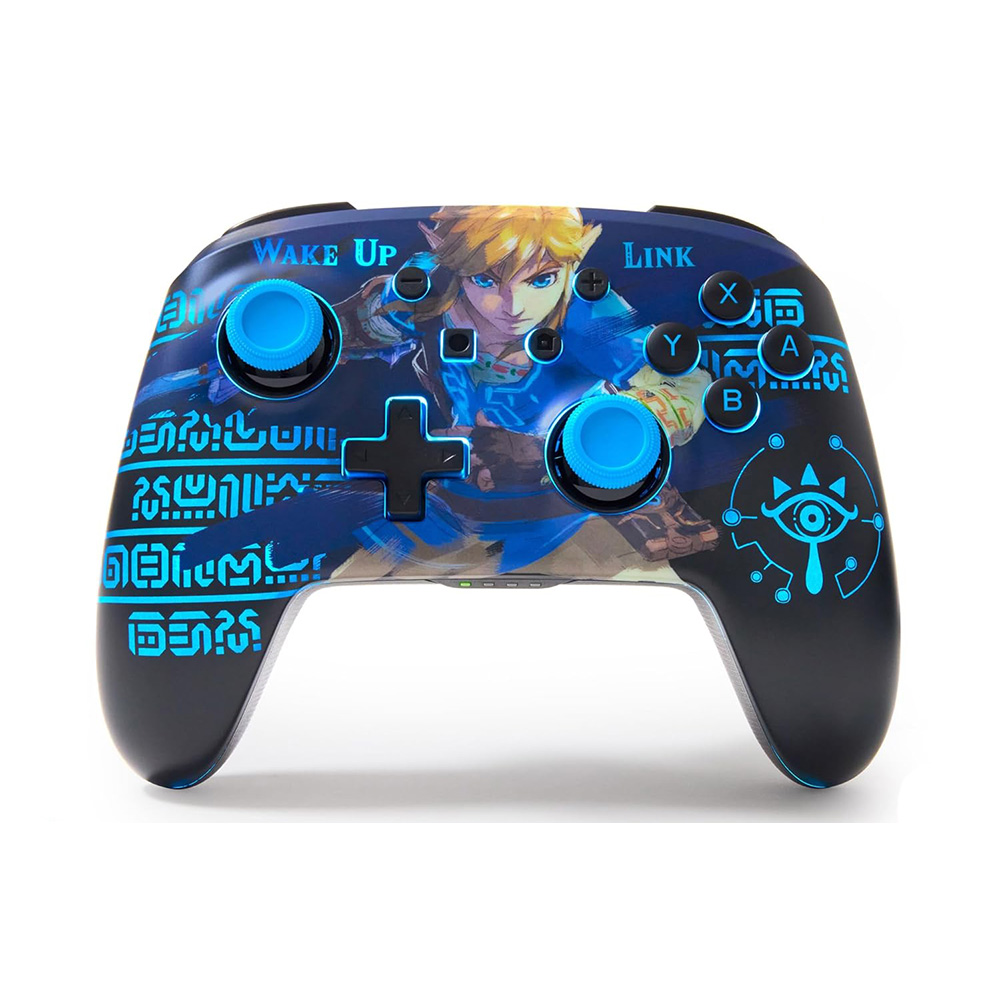 Cordless Gamepad for Nintendo Switch/Lite/OLED POWER A with Lumectra - Wake Up Link