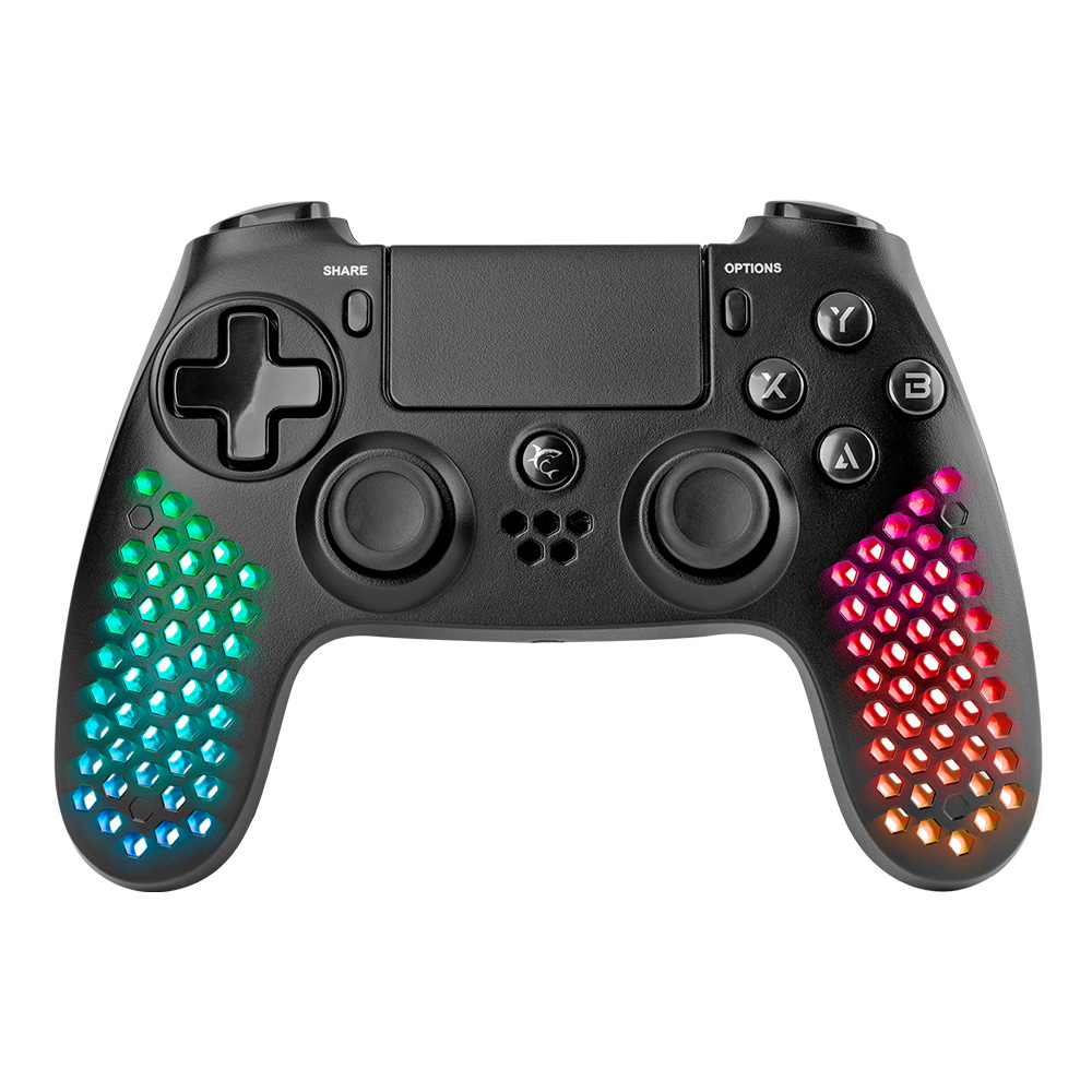 Cordless Gamepad for PC/PS3/PS4 WHITE SHARK Legatus GPW-4009 black