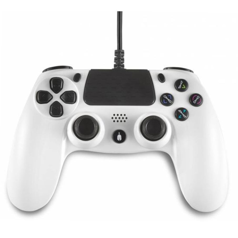 Corded Gamepad for PC/PS4 SPARTAN GEAR Hoplite white