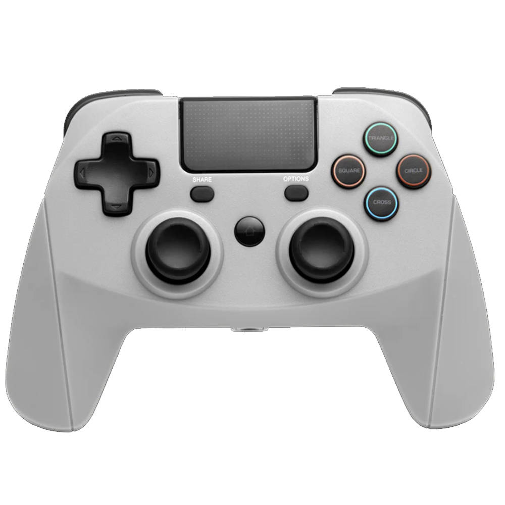 Cordless Gamepad for PC/PS4 SNAKEBYTE Pad 4S SB912757 grey