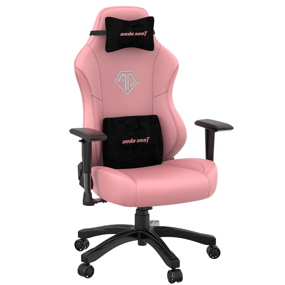 Gaming Chair ANDA SEAT Phantom 3 Series Premium PVC AD18Y-06-P-PV pink