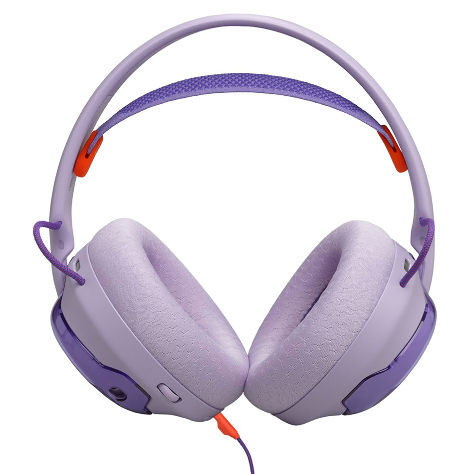 Headphones with microphone for PC/Console/Mobile JBL Quantum 250 purple