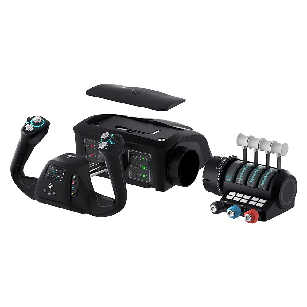 Corded Gamepad for PC/Xbox One/Series X/S TURTLE BEACH VelocityOne Flight Universal Control System black