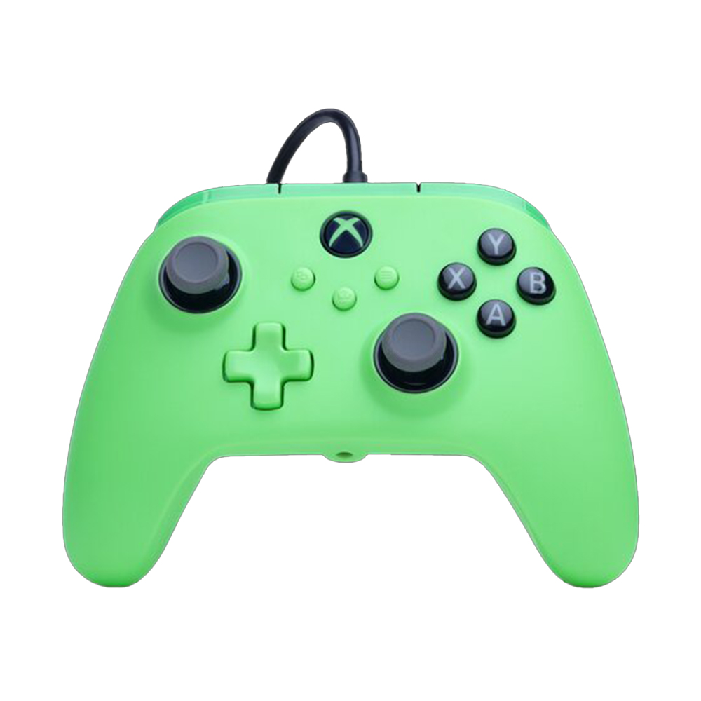 Corded Gamepad for PC/Xbox One/Series X/S POWER A Advantage Plus green meadow