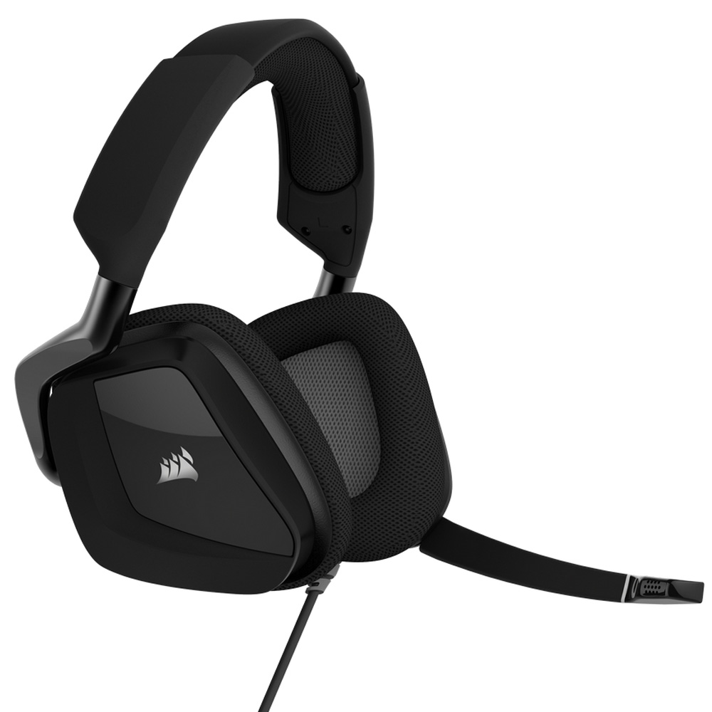 Headphones with microphone for PC CORSAIR Void RGB Elite 7.1 CA-9011203-EU black