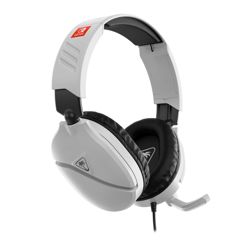 Headphones with microphone for Nintendo Switch/Switch 2/OLED TURTLE BEACH Recon 70 white
