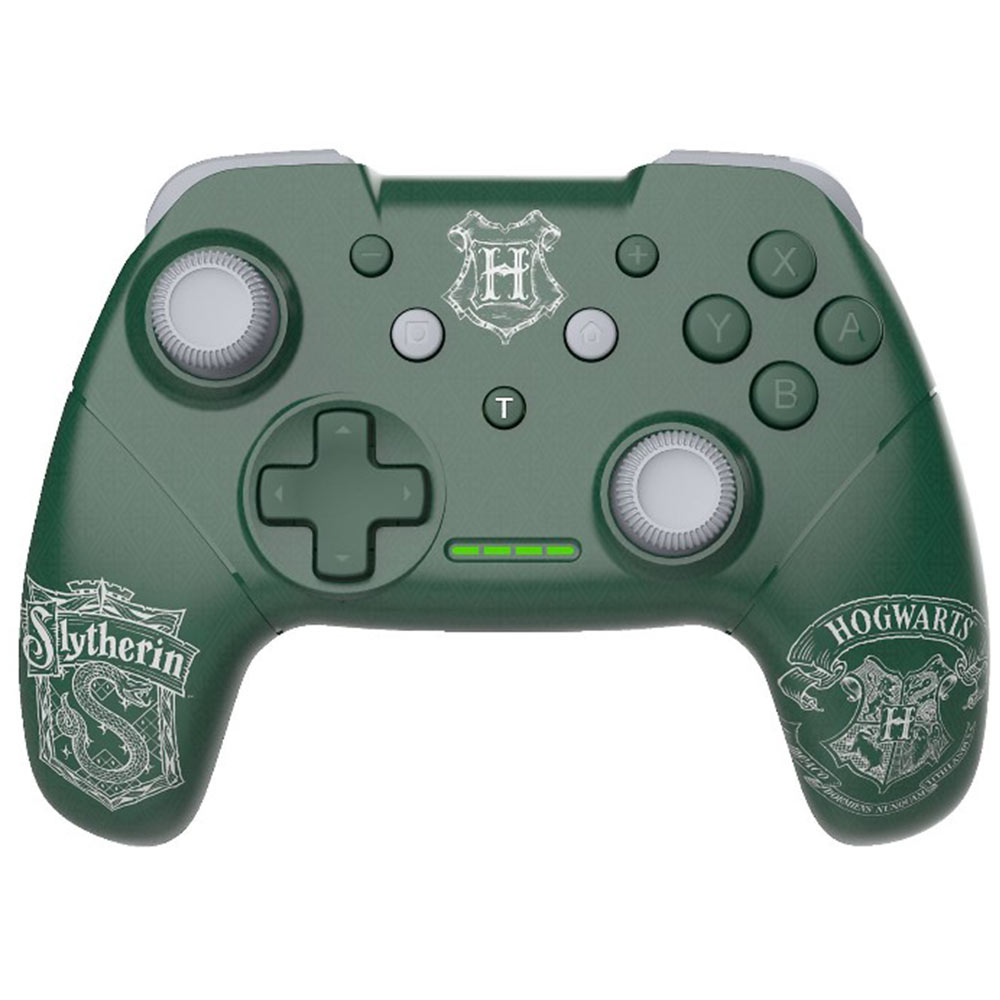 Cordless Gamepad for Nintendo Switch/Oled FREAKS AND GEEKS Harry Potter-Slytherin green