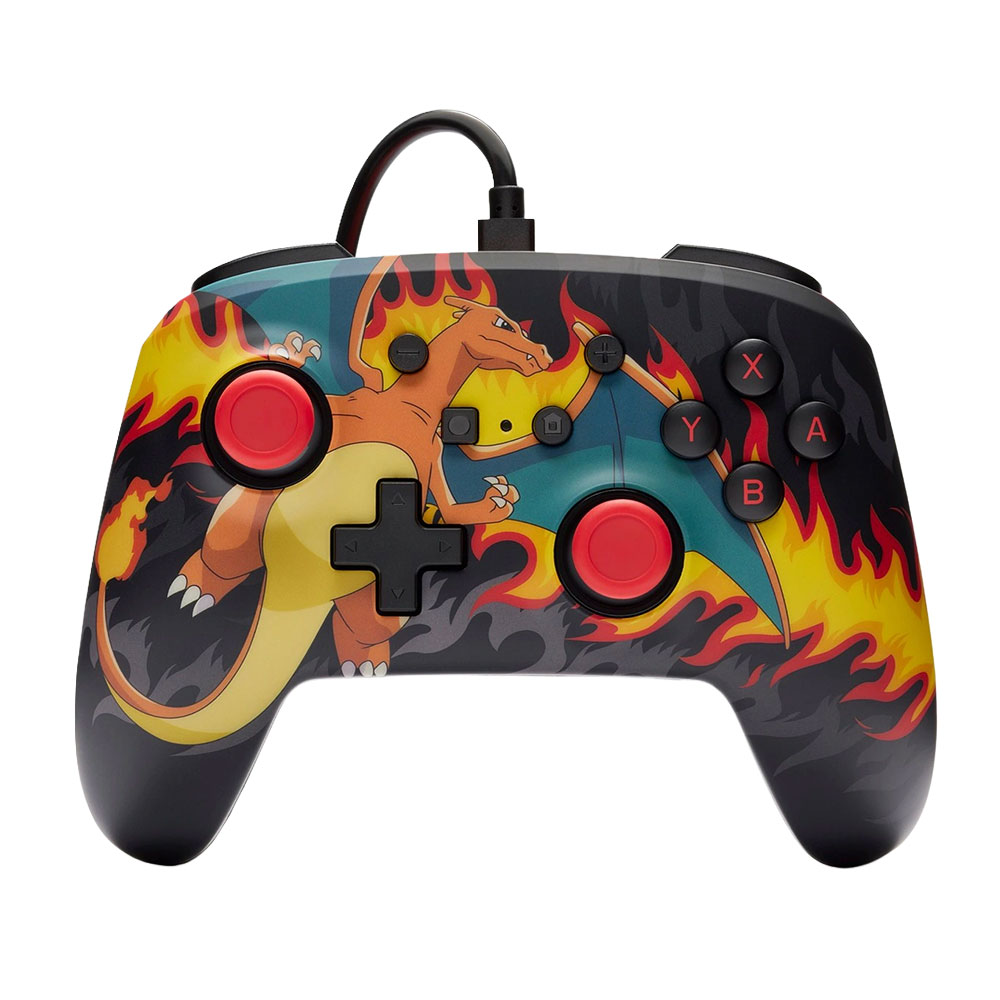 Corded Gamepad for Nintendo Switch POWER A Charizard Firestorm DGA.NSW.00375