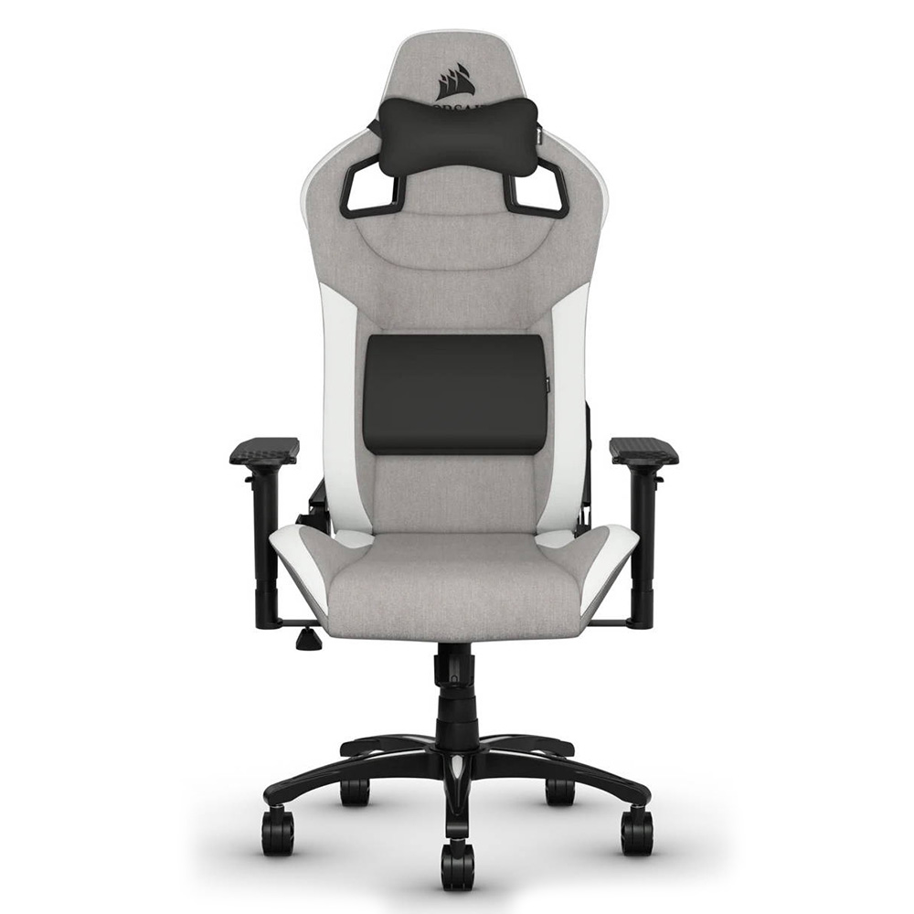 Gaming Chair CORSAIR T3 Rush CF-9010058-WW grey/white