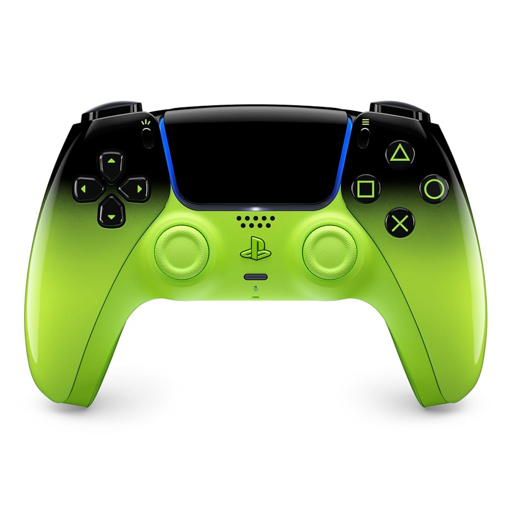 Cordless Gamepad for PS5 SONY Dualsense remix green