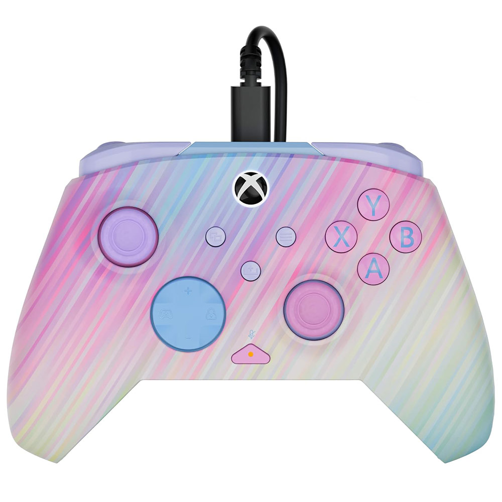 Corded Gamepad for PC/Xbox One/Series X/S TURTLE BEACH Rematch Advanced Cotton Candy