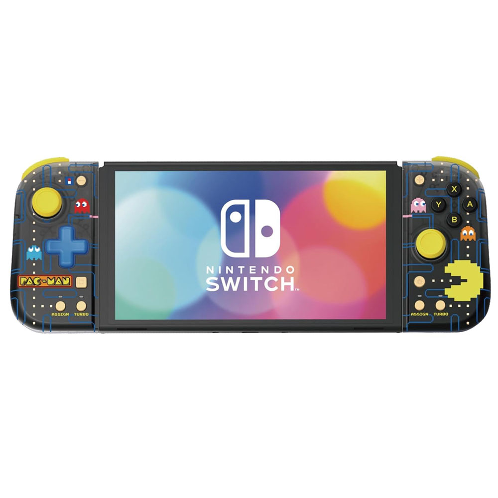 Handheld gamepad for Nintendo Switch/Oled HORI Pac-Man Split Pad Compact NSW-417U