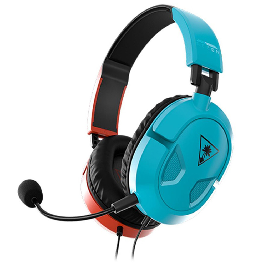 Headphones with microphone for PC/Console/Mobile TURTLE BEACH Recon 50 red/blue
