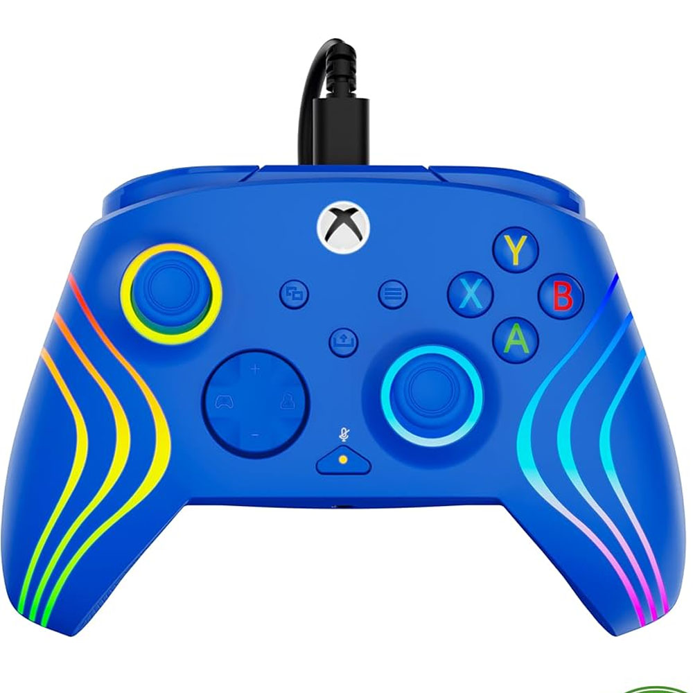 Corded Gamepad for PC/Xbox One/Series X/S TURTLE BEACH Afterglow Wave blue