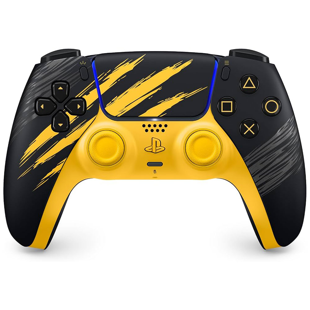 Cordless Gamepad for PS5 SONY DualSense Marvel's Wolverine Battle Limited Edition yellow
