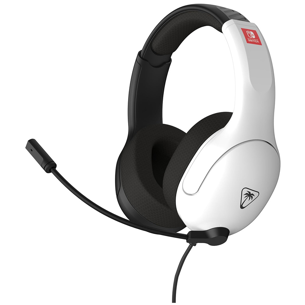 Headphones with microphone for Nintendo Switch/Lite/OLED TURTLE BEACH Airlite Fit black/white