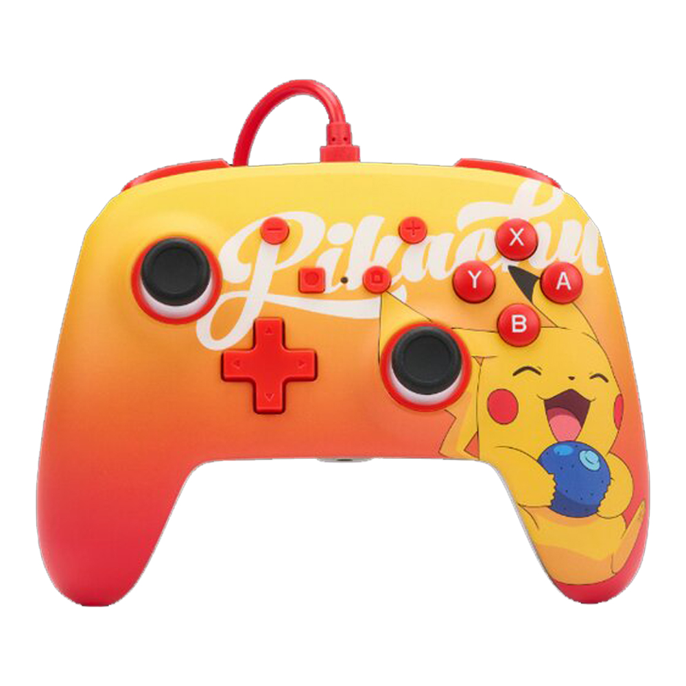 Corded Gamepad for Nintendo Switch/Lite/OLED POWER A Oran Berry Pikachu