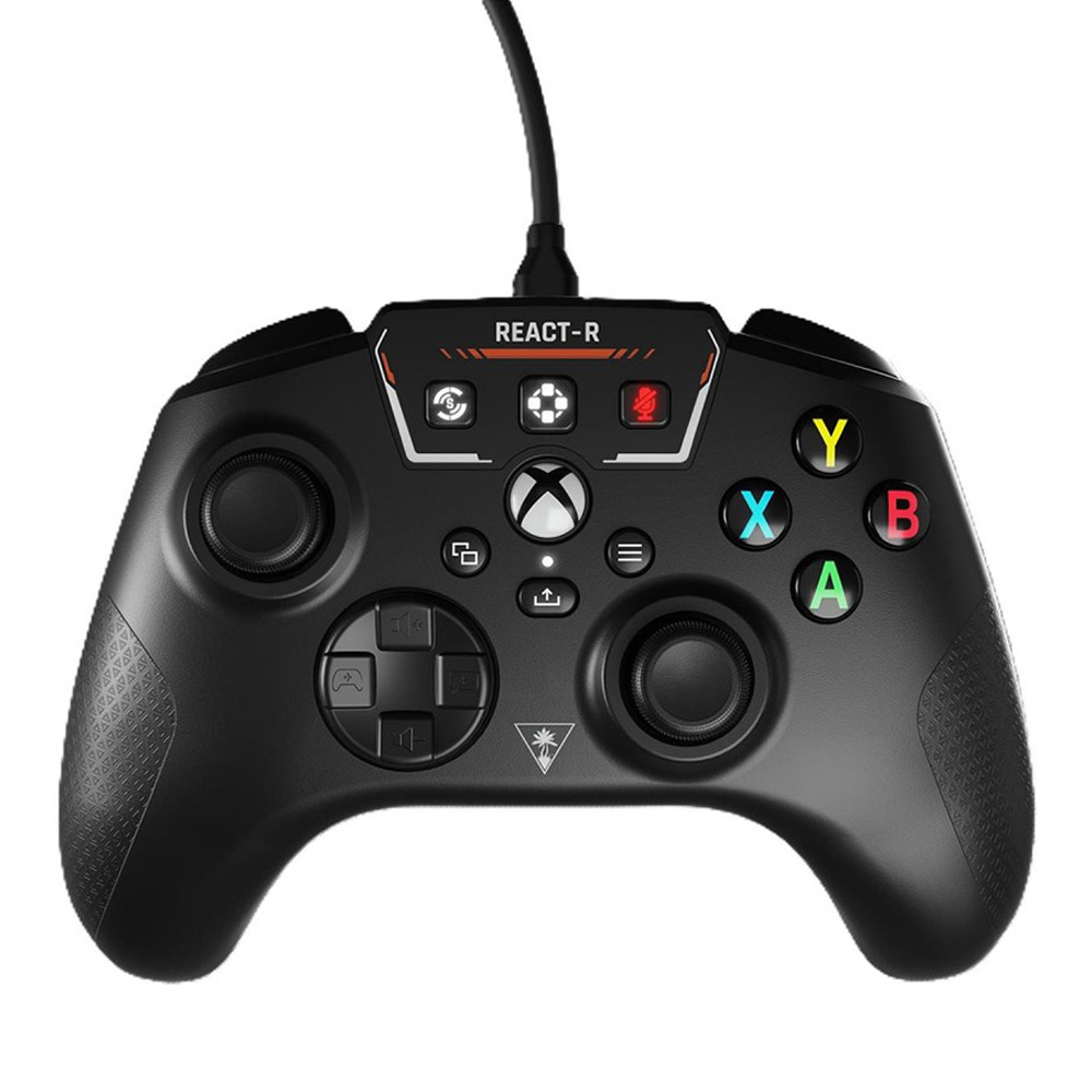 Corded Gamepad for PC/Xbox One/Series X/S TURTLE BEACH React-R black