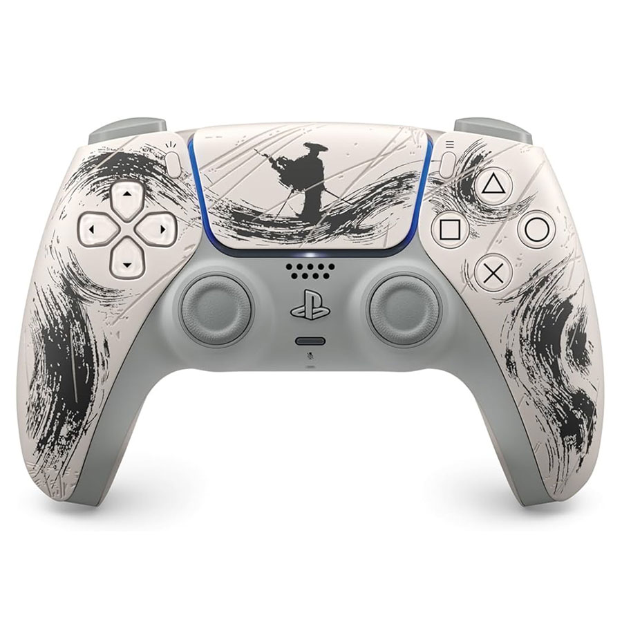 Cordless Gamepad for PS5 SONY Dualsense Ghost of Yotei Limited Edition black
