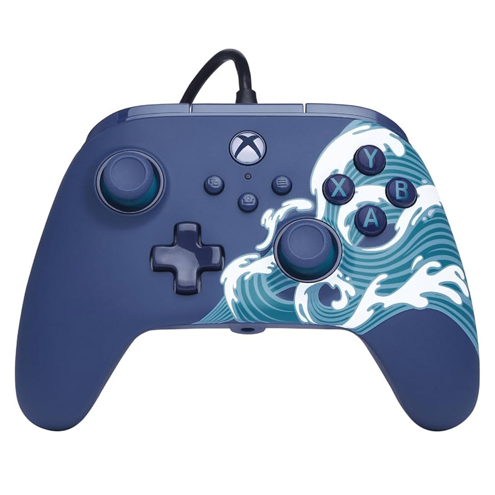 Corded Gamepad for PC/Xbox One/Series X/S POWER A aqua wave