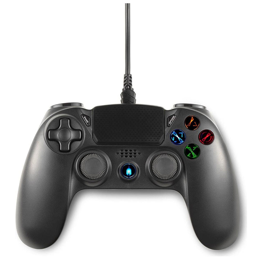 Corded Gamepad for PC/PS4 SPARTAN GEAR Hoplite 2 black