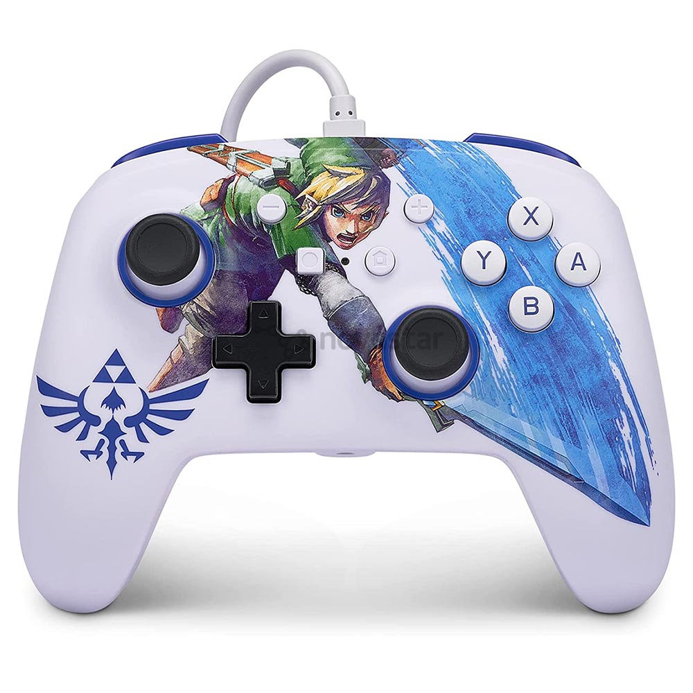 Corded Gamepad for Nintendo Switch POWER A Master Sword Attack