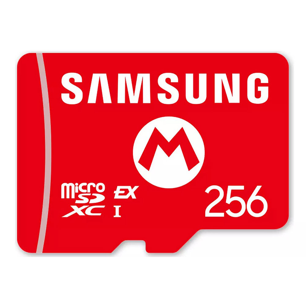 Memory card 256GB MicroSDXC Express for Nintendo Switch 2 SAMSUNG Mario Logo