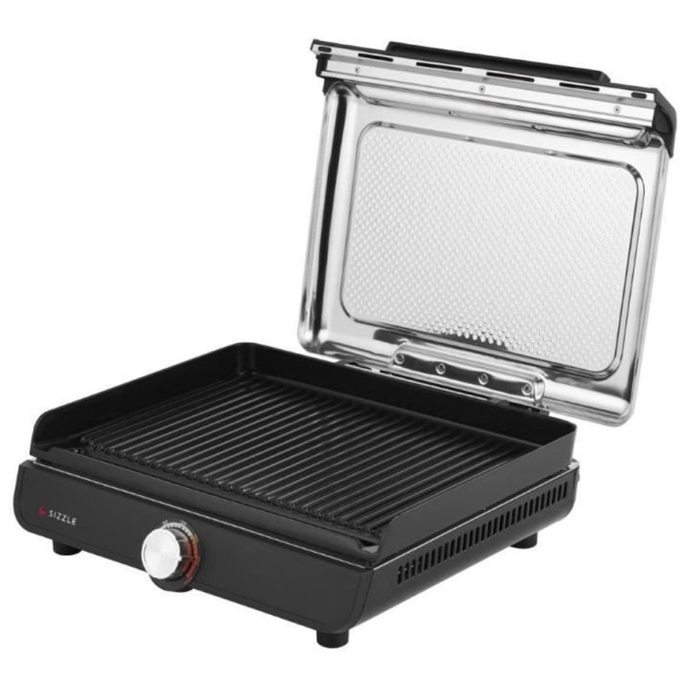 Grill NINJA Sizzle Indoor Grill & Flat Plate GR101EU black/silver