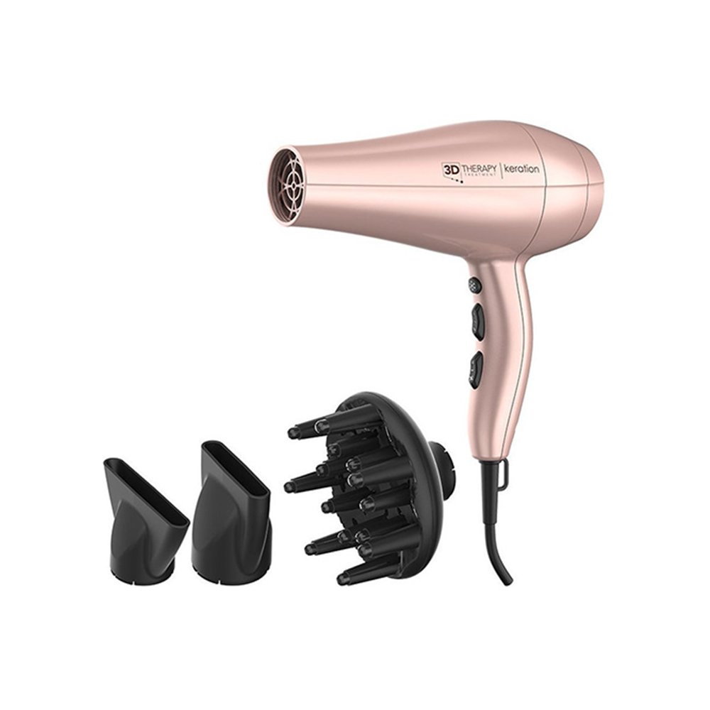 Hair dryer GAMA Diva 3D Keratin GH3537 rose