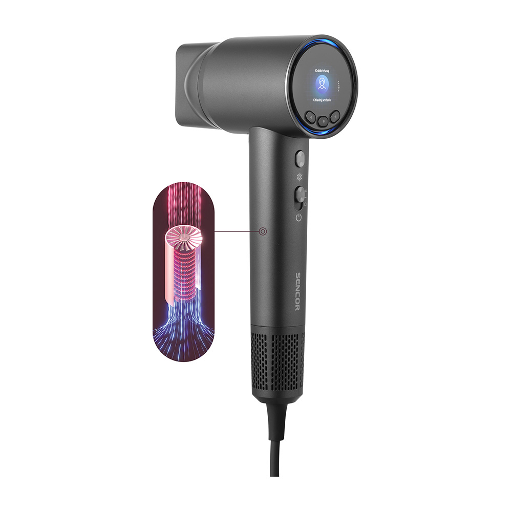 Hair Dryer SENCOR Smart High-Speed SHD 8600BK black