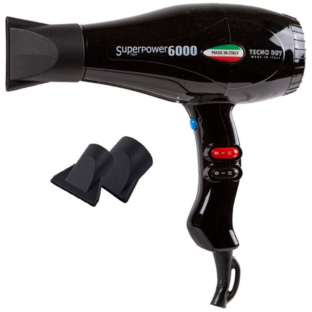 Hair Dryer TECNO DRY Superpower 6000 black