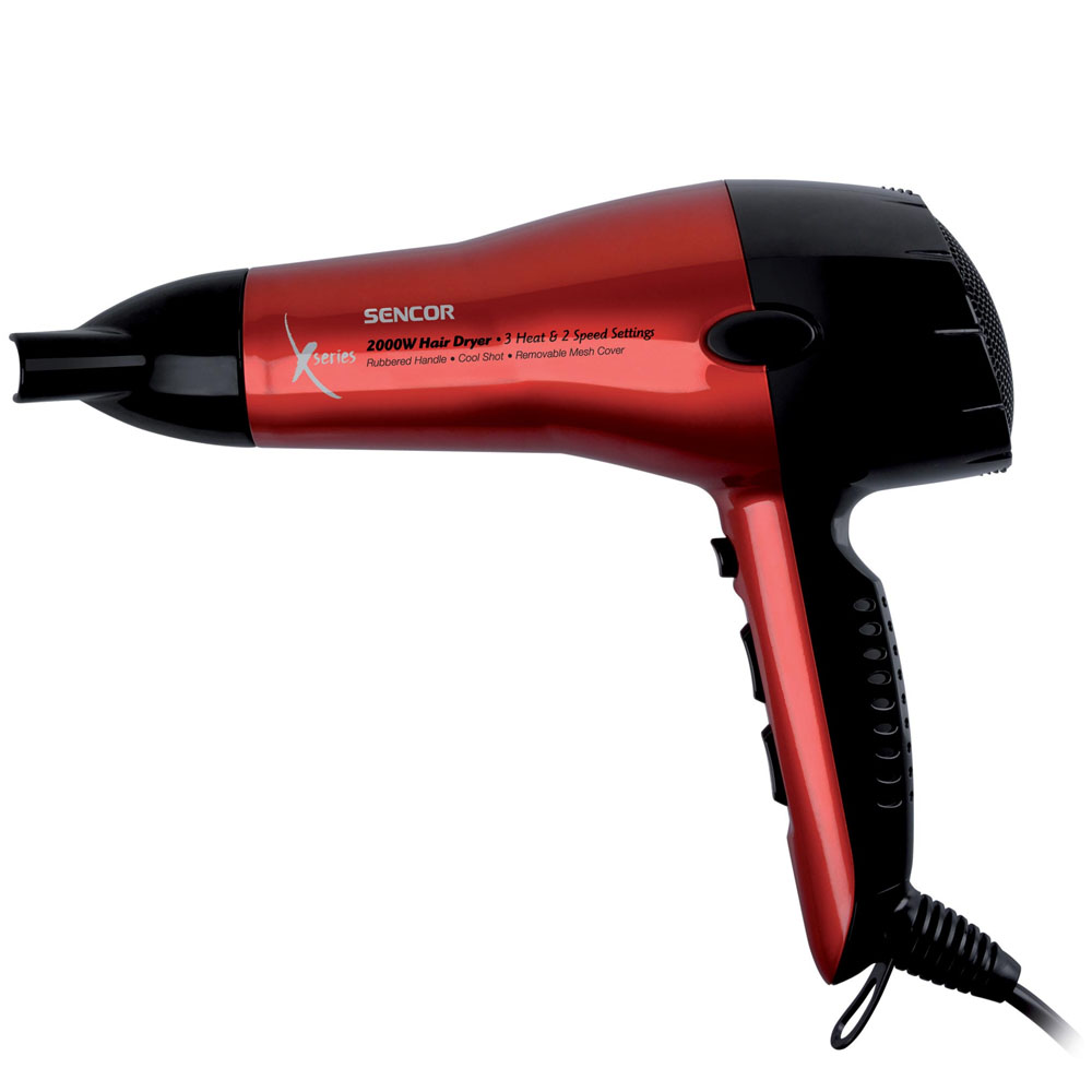 Hair Dryer SENCOR SHD 6600RD red