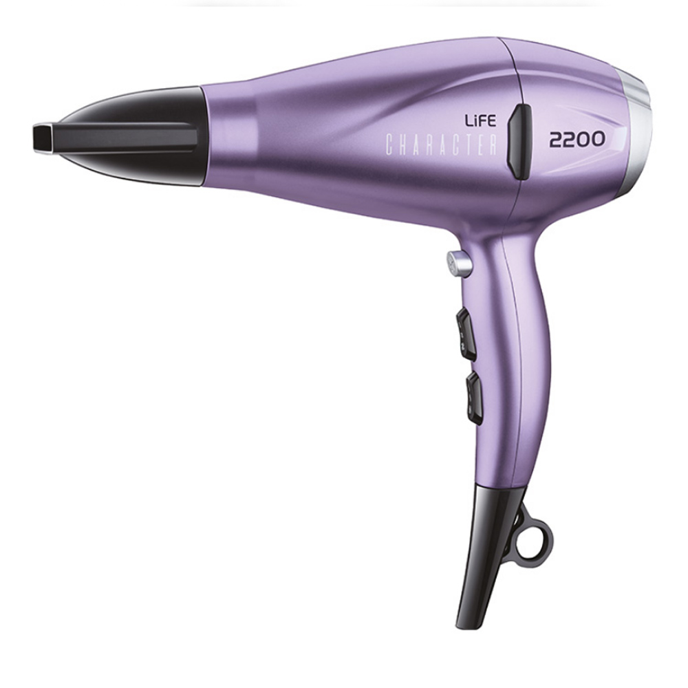 Hair dryer LIFE Character 221-0238 purple