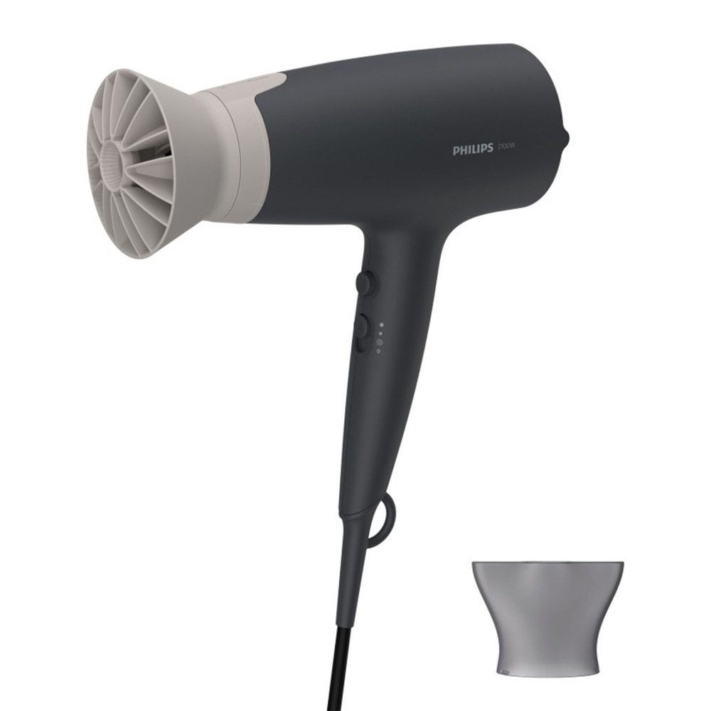 Hair Dryer PHILIPS 3000 Series BHD351/10 grey