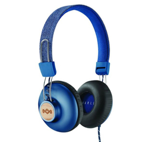 Headphones with microphone MARLEY Positive Vibration 2 EM-JH121-DN denim