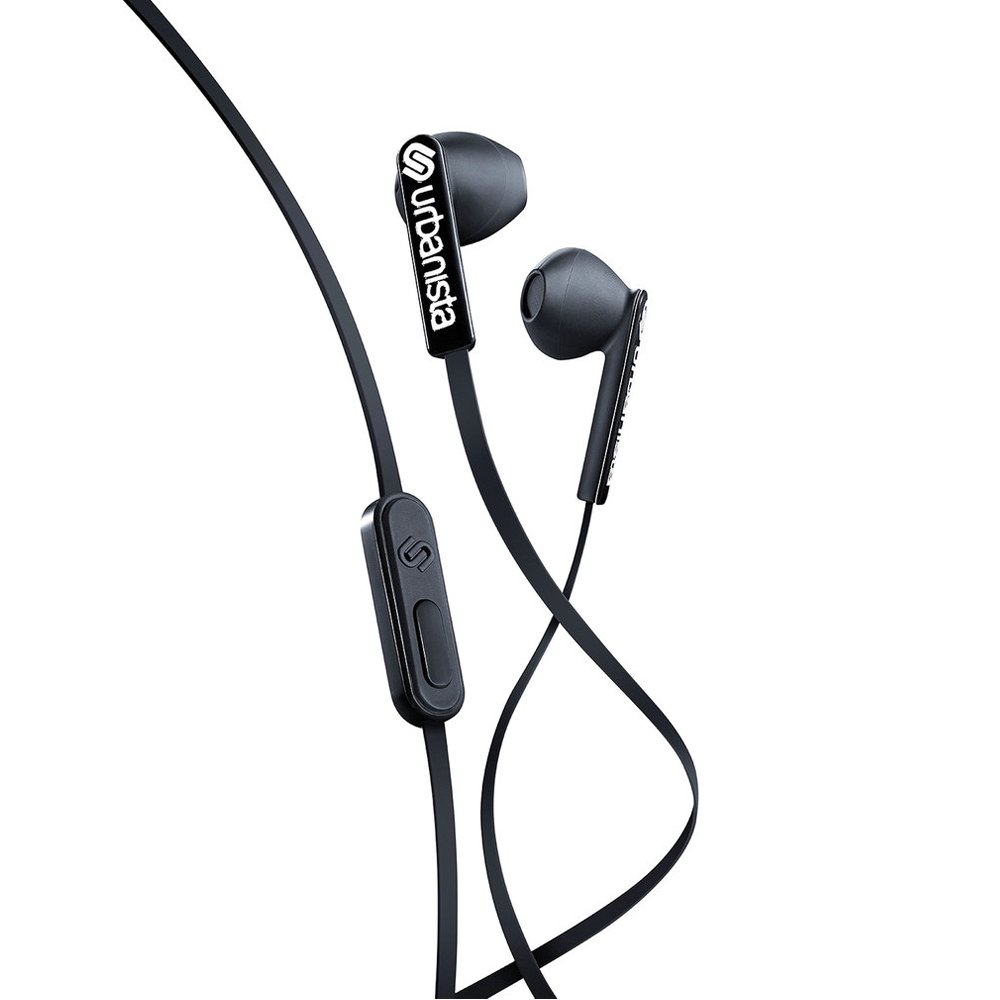 Earphones with microphone URBANISTA San Francisco dark clown