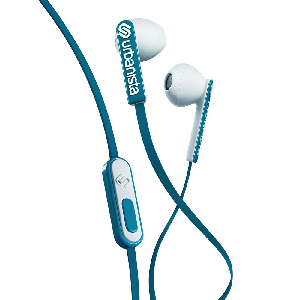 Earphones with microphone URBANISTA Stereo San Francisco blue