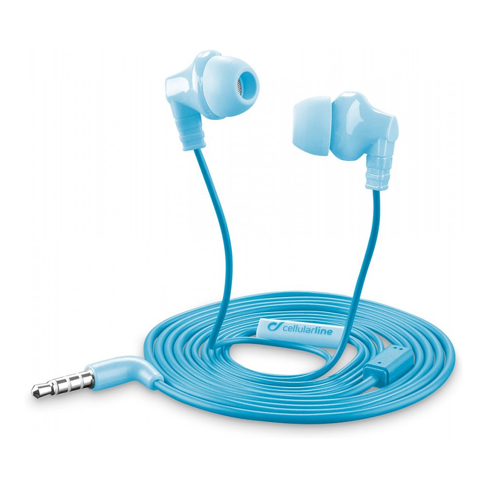 Earphones with microphone CELLULARLINE Cricket CRICKETSMARTB blue