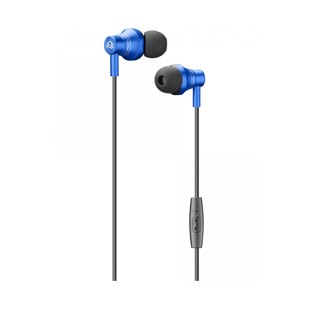 Earphones with microphone CELLULARLINE Iron IRONB blue