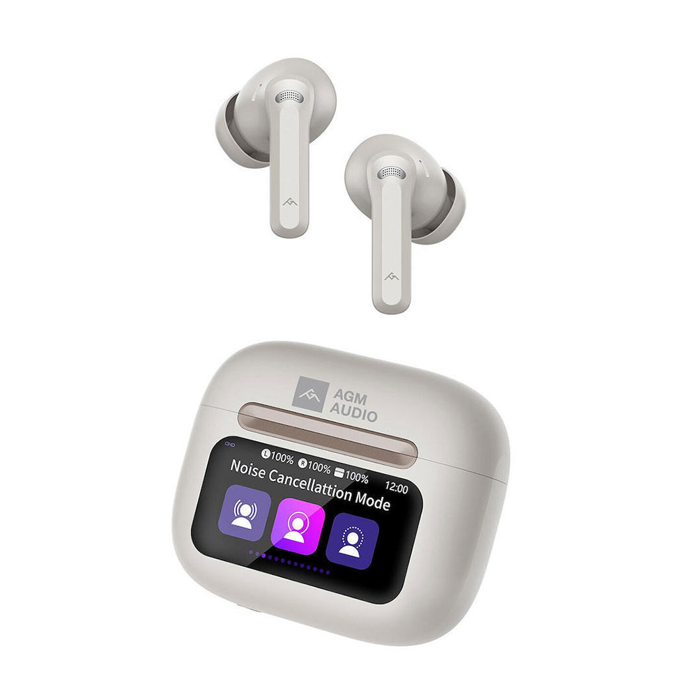 Bluetooth Earbuds AGM Buds 9 cream