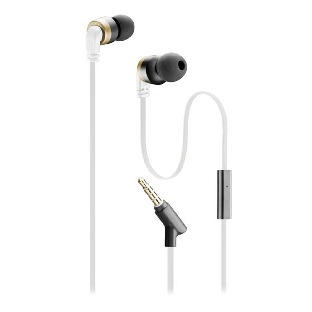 Earphones with microphone CELLULARLINE Ultra light APMOSQUITO2 white