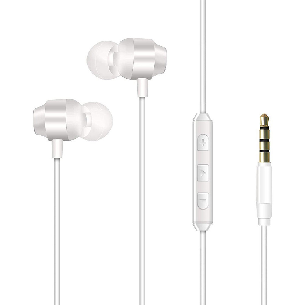Earphones with microphone ENERGIZER CIA10 white