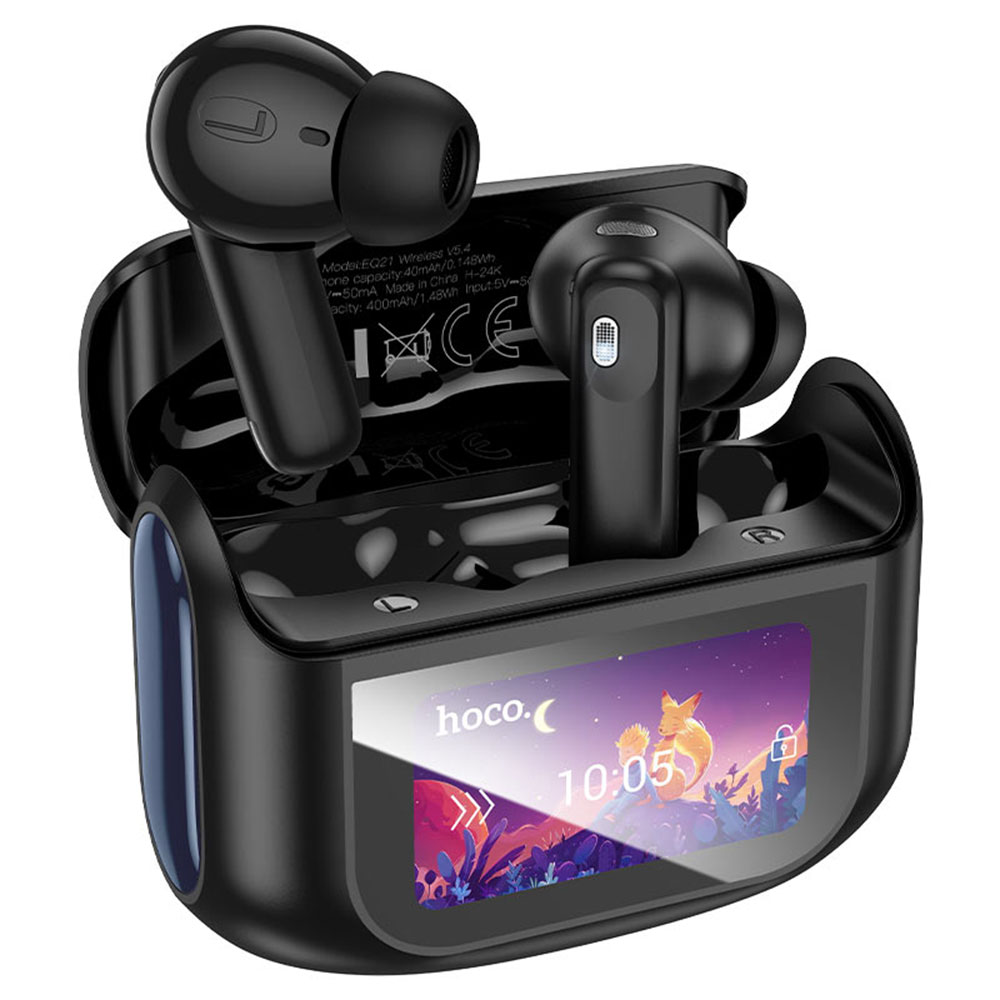 Bluetooth Earbuds HOCO EQ21 Sandy True wireless black