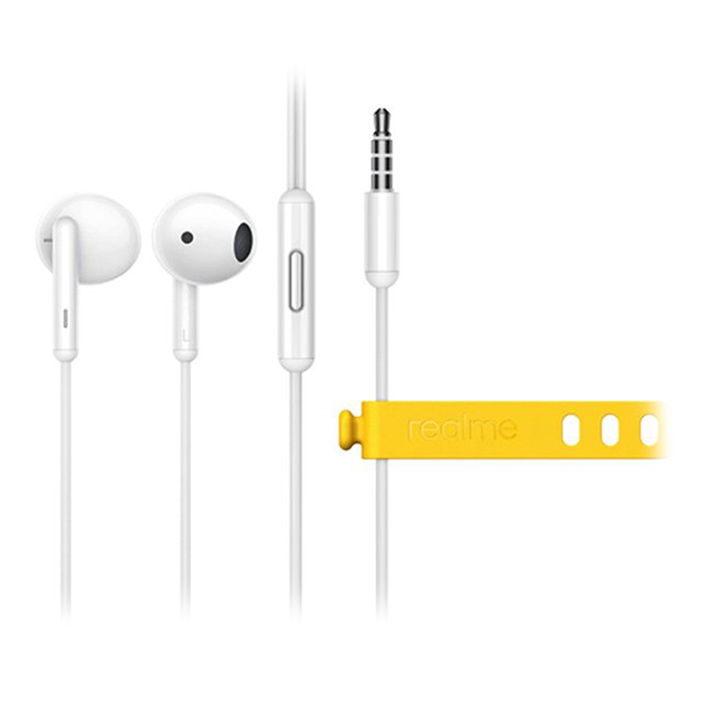 Earphones with microphone REALME Classic RMA2001WHI white
