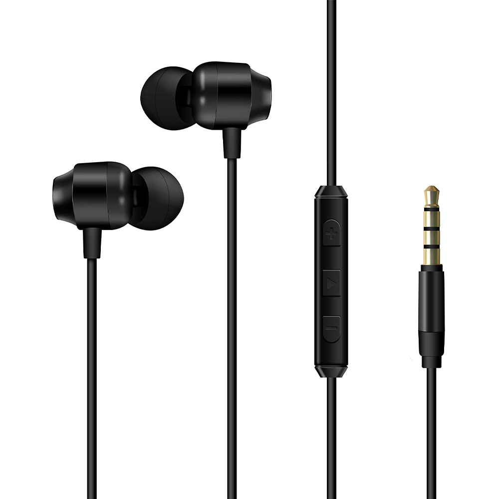 Earphones with microphone ENERGIZER CIA10 black