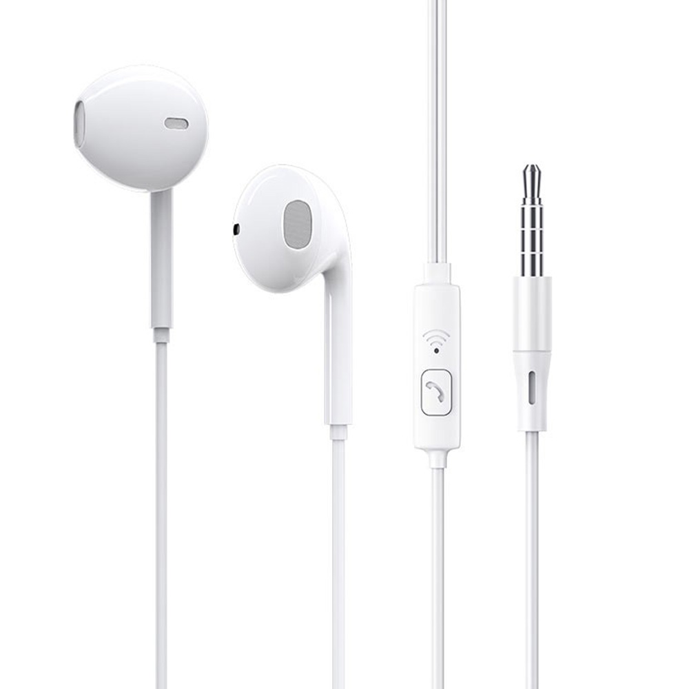 Earphones with microphone ANCUS Melody MD66 white