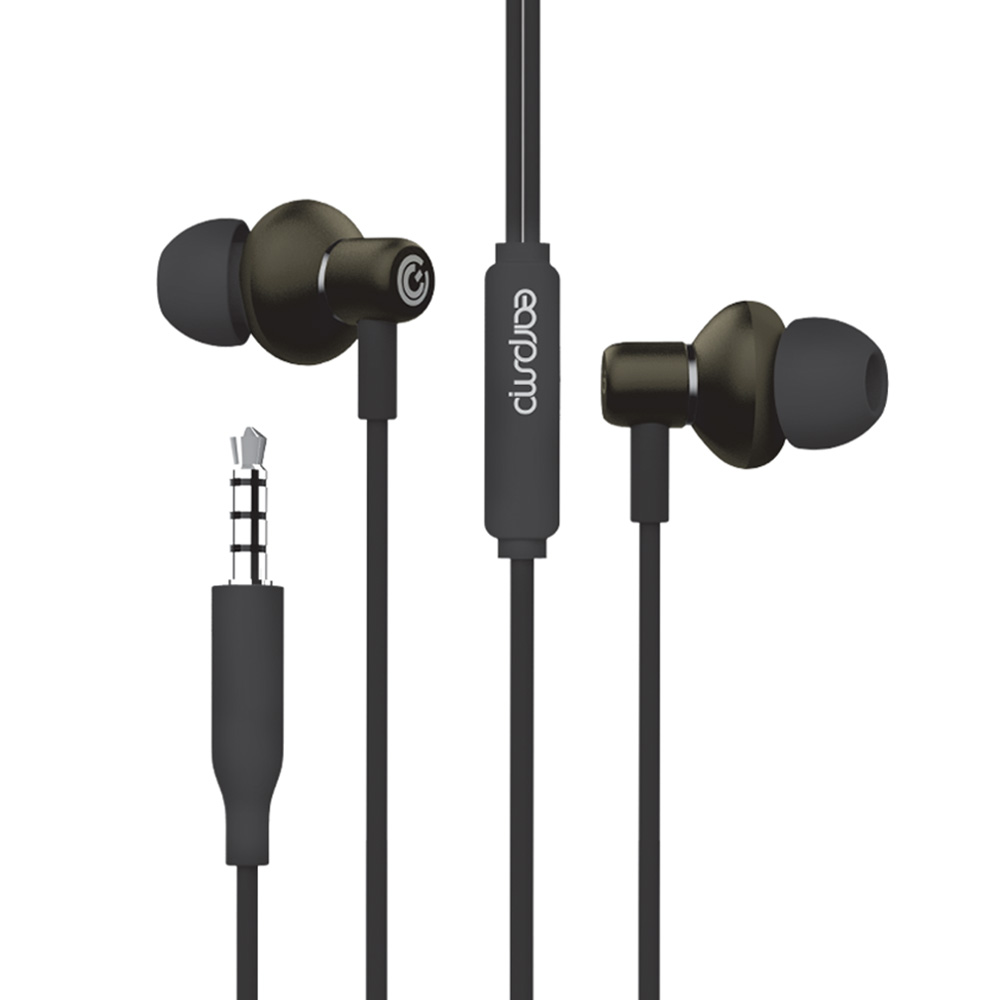 Earphones with microphone SONICGEAR Hyperbass Buds 1 HB-BUDS1GM gun metal