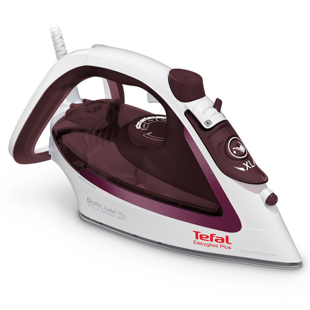 Iron TEFAL Easygliss Plus FV5716 white/purple