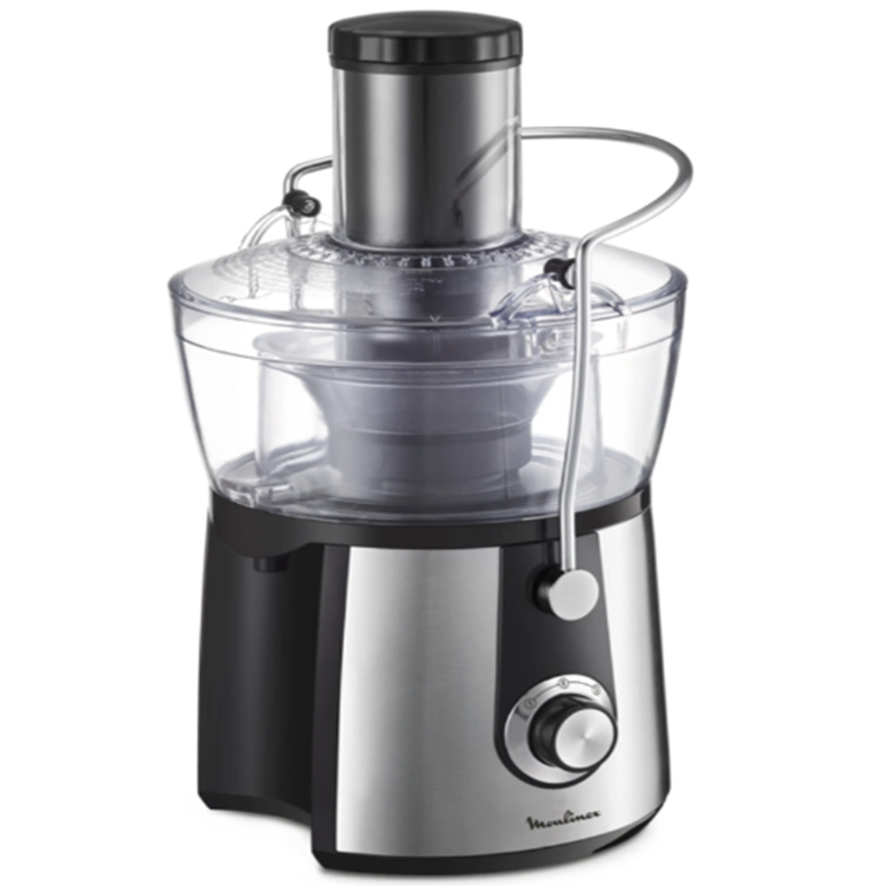 Juicer MOULINEX Express JU550D10 black/silver