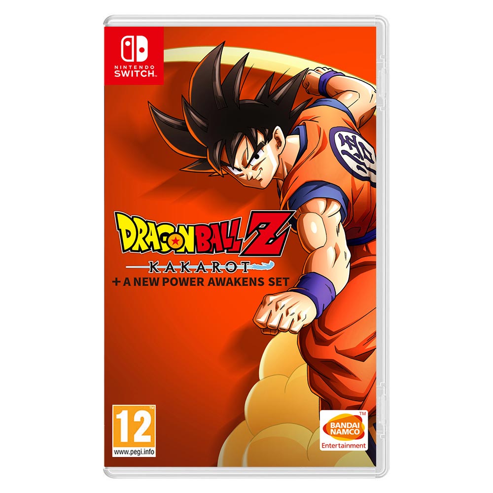 Nintendo Switch game Dragonball Z Kakarot A New Power Awakens set